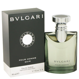 Bvlgari Pour Homme Soir Eau De Toilette Spray By Bvlgari for Men 1.7 oz