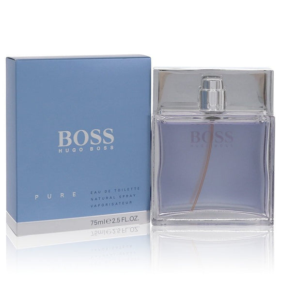 Boss Pure Eau De Toilette Spray By Hugo Boss for Men 2.5 oz