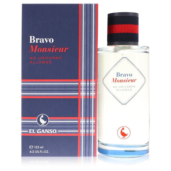 Bravo Monsieur Eau De Toilette Spray By El Ganso for Men 4.2 oz