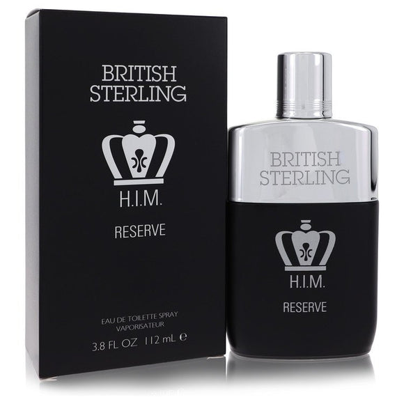 British Sterling Him Reserve Eau De Toilette Spray By Dana for Men 3.8 oz