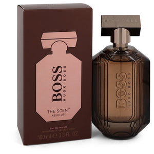 Boss The Scent Absolute Eau De Parfum Spray By Hugo Boss for Women 3.3 oz