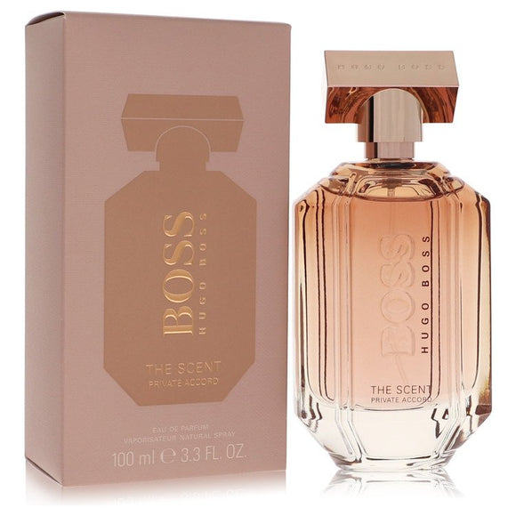 Boss The Scent Private Accord Eau De Parfum Spray By Hugo Boss for Women 3.3 oz