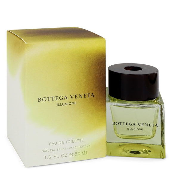 Bottega Veneta Illusione Eau De Toilette Spray By Bottega Veneta for Men 1.6 oz