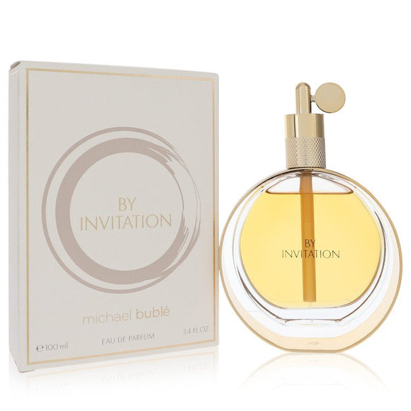 By Invitation Eau De Parfum Spray By Michael Buble for Women 3.4 oz