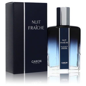 Caron Nuit Fraiche Eau De Toilette Spray By Caron for Men 2.5 oz