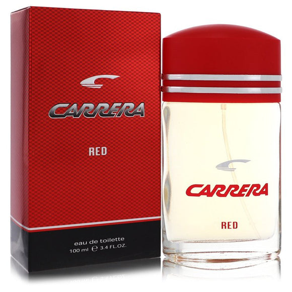 Carrera Red Eau De Toilette Spray By Vapro International for Men 3.4 oz