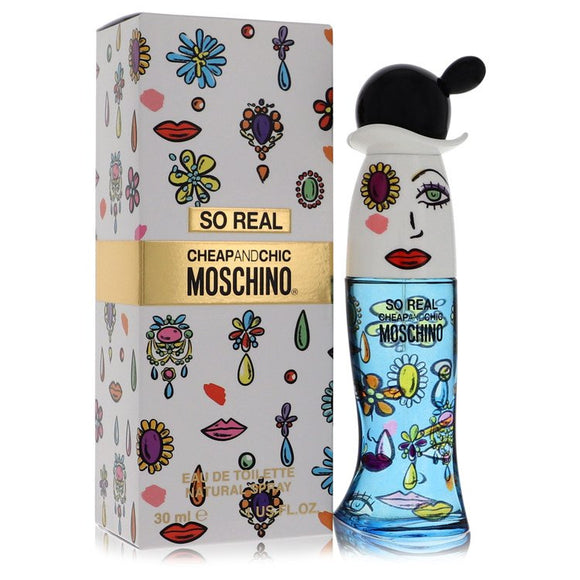 Cheap & Chic So Real Eau De Toilette Spray By Moschino for Women 1 oz