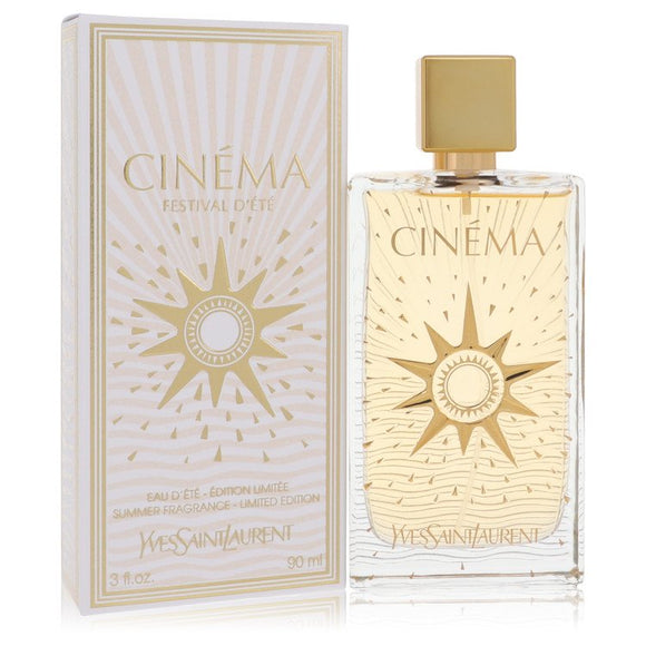 Cinema Summer Fragrance Eau D'Ete Spray By Yves Saint Laurent for Women 3 oz