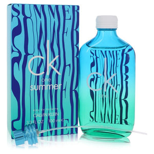 Ck One Summer Eau De Toilette Spray (2021 Unisex) By Calvin Klein for Men 3.3 oz