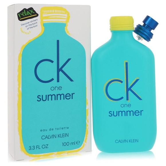 Ck One Summer Eau De Toilette Spray (2020 Unisex) By Calvin Klein for Women 3.4 oz