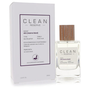 Clean Skin Reserve Blend Perfume By Clean Eau De Parfum Spray (Unisex) for Women 3.4 oz