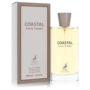 Coastal Pour Femme Eau De Parfum Spray By Maison Alhambra for Women 3.4 oz