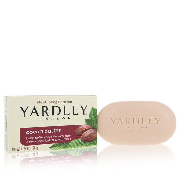 Yardley London Soaps Cocoa Butter Naturally Moisturizing Bath Bar By Yardley London for Women 4.25 oz