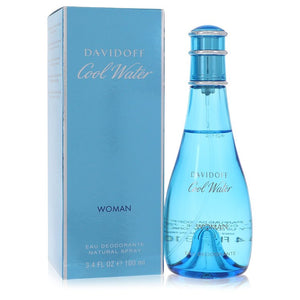 Cool Water Deodorant Spray By Davidoff for Women 3.3 oz