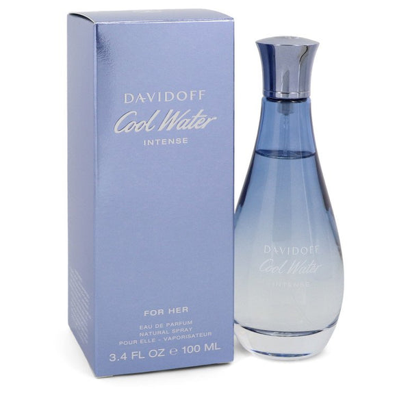 Cool Water Intense Eau De Parfum Spray By Davidoff for Women 3.4 oz