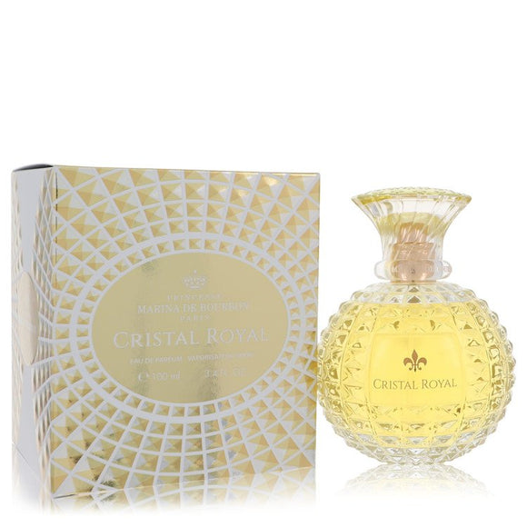 Cristal Royal Eau De Parfum Spray By Marina De Bourbon for Women 3.4 oz