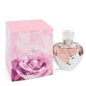Crystal Rose Eau De Parfum Spray By Swiss Arabian for Women 1.7 oz