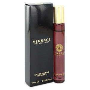 Crystal Noir Mini EDT Roller Ball Pen By Versace for Women 0.3 oz