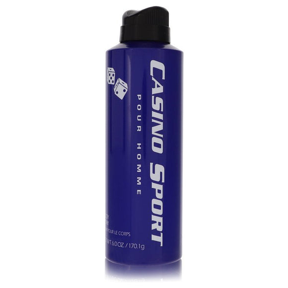 Casino Sport Body Spray (No Cap) By Casino Perfumes for Men 6 oz