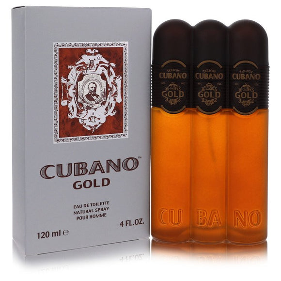 Cubano Gold Eau De Toilette Spray By Cubano for Men 4 oz