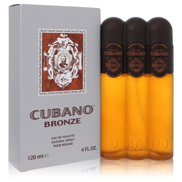 Cubano Bronze Eau De Toilette Spray By Cubano for Men 4 oz