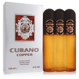 Cubano Copper Eau De Toilette Spray By Cubano for Men 4 oz