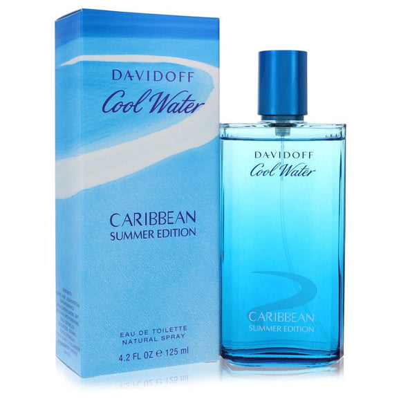 Cool Water Caribbean Summer Eau De Toilette Spray By Davidoff for Men 4.2 oz