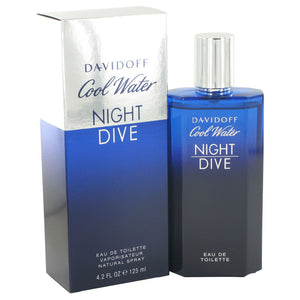 Cool Water Night Dive Eau De Toilette Spray By Davidoff for Men 4.2 oz