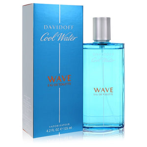 Cool Water Wave Eau de Toilette Spray By Davidoff for Men 4.2 oz