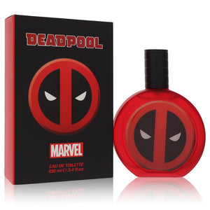 Deadpool Eau De Toilette Spray By Marvel for Men 3.4 oz