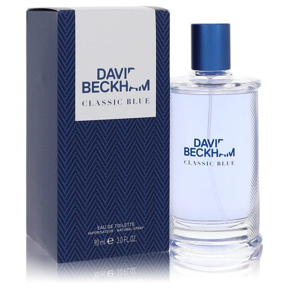 David Beckham Classic Blue Eau De Toilette Spray By David Beckham for Men 3 oz