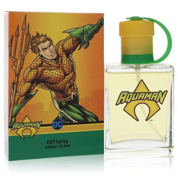 Dc Comics Aquaman Eau De Toilette Spray By Marmol & Son for Men 3.4 oz