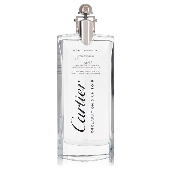 Declaration D'un Soir Eau De Toilette Spray (Tester) By Cartier for Men 3.4 oz