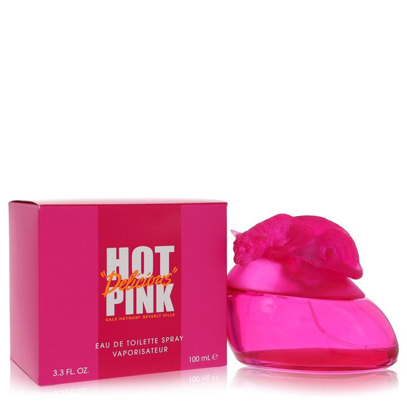 Delicious Hot Pink Eau De Toilette Spray By Gale Hayman for Women 3.3 oz