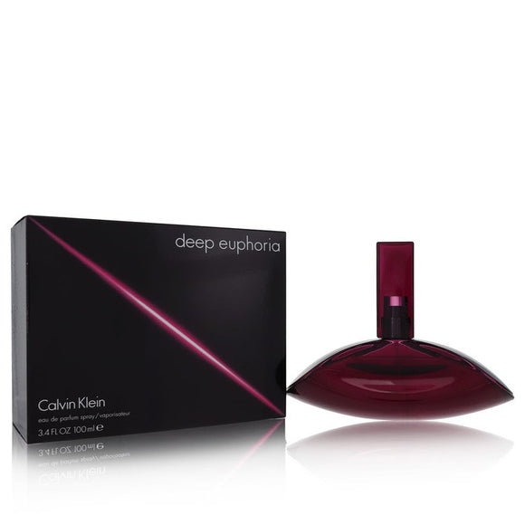 Deep Euphoria Eau De Parfum Spray By Calvin Klein for Women 3.4 oz