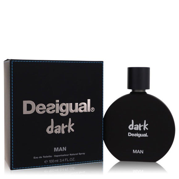 Desigual Dark Eau De Toilette Spray By Desigual for Men 3.4 oz