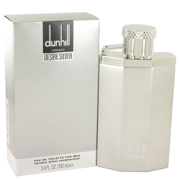 Desire Silver London Eau De Toilette Spray By Alfred Dunhill for Men 3.4 oz