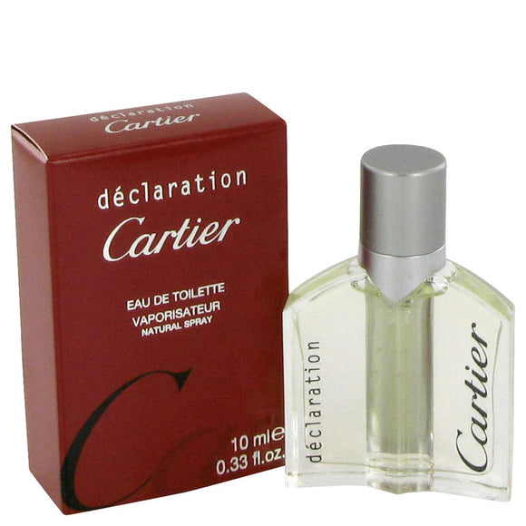 Declaration Mini EDT Spray By Cartier for Men 0.33 oz
