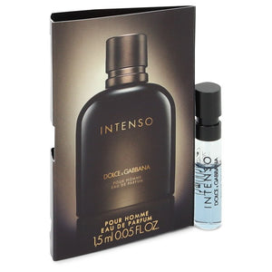 Dolce & Gabbana Intenso Cologne By Dolce & Gabbana Vial (sample) for Men 0.05 oz