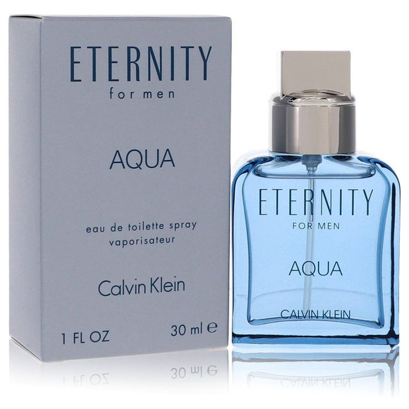 Eternity Aqua Eau De Toilette Spray By Calvin Klein for Men 1 oz