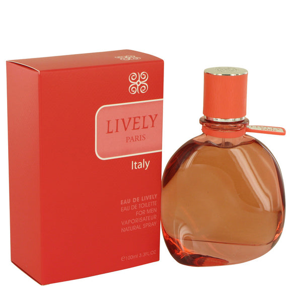 Eau De Lively Italy Eau De Toilette Spray By Parfums Lively for Men 3.3 oz