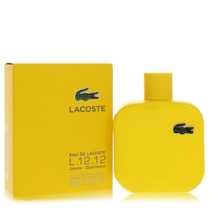 Lacoste Eau De Lacoste L.12.12 Jaune Cologne By Lacoste Eau De Toilette Spray for Men 3.4 oz