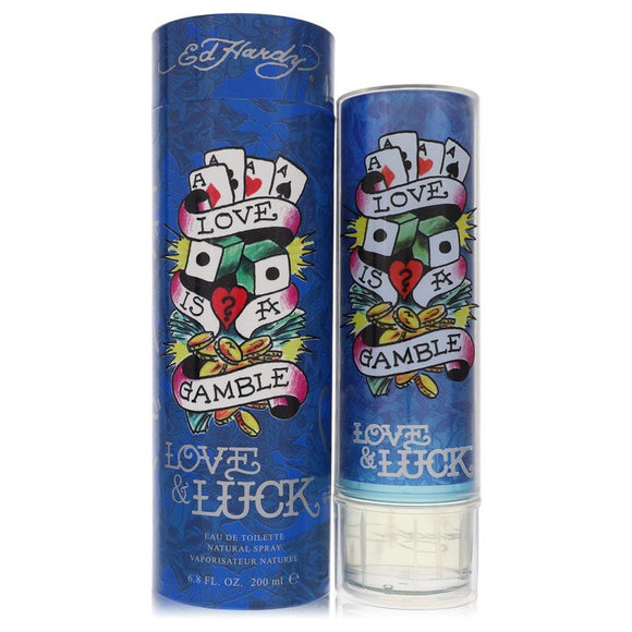 Love & Luck Eau De Toilette Spray By Christian Audigier for Men 6.7 oz
