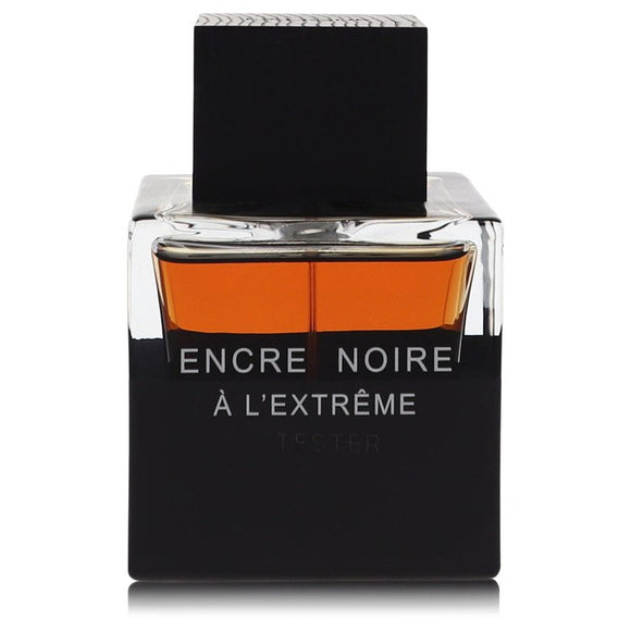 Encre Noire A L'extreme Eau De Parfum Spray (Tester) By Lalique for Men 3.3 oz