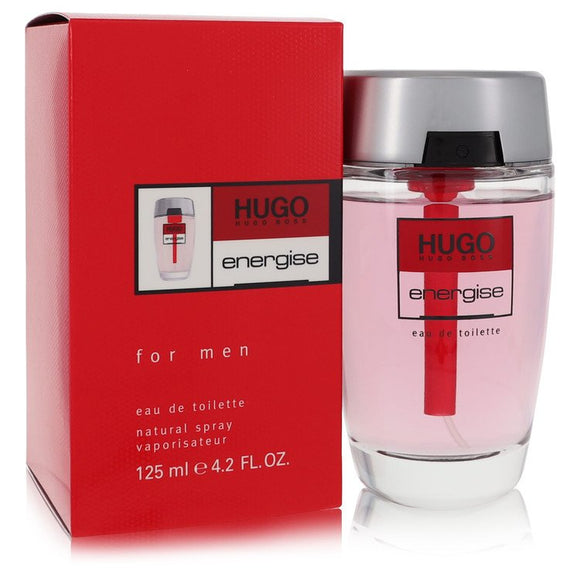 Hugo Energise Eau De Toilette Spray By Hugo Boss for Men 4.2 oz