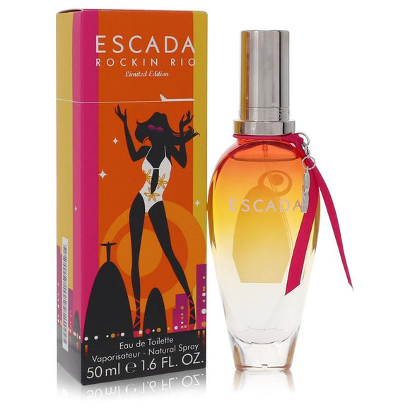 Escada Rockin'rio Eau De Toilette Spray By Escada for Women 1.6 oz