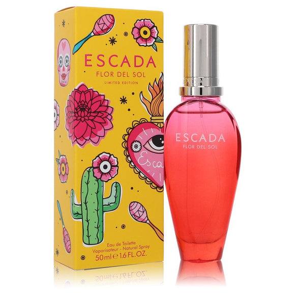 Escada Flor Del Sol Eau De Toilette Spray (Limited Edition) By Escada for Women 1.6 oz