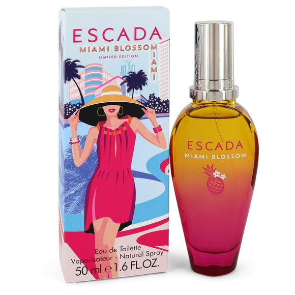 Escada Miami Blossom Eau De Toilette Spray By Escada for Women 1.6 oz