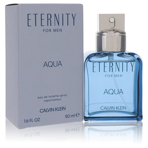 Eternity Aqua Eau De Toilette Spray By Calvin Klein for Men 1.7 oz