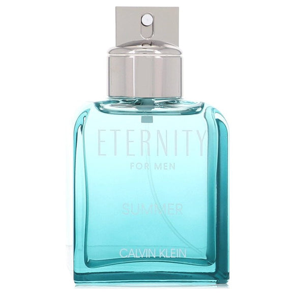 Eternity Summer Eau De Toilette Spray (2020 Tester) By Calvin Klein for Men 3.3 oz